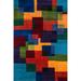 Momeni New Wave Hand Tufted New Zealand Wool Contemporary Geometric Area Rug