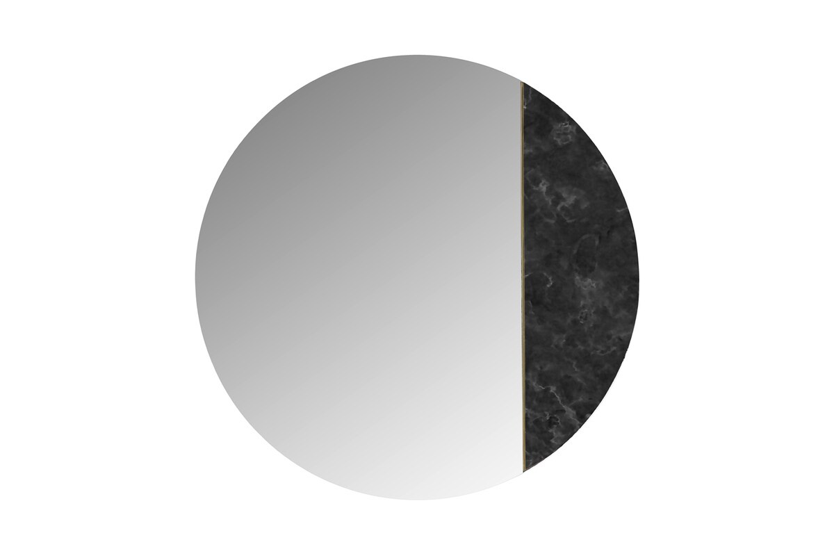 Kayoom Wandspiegel Abbey 100 Schwarz Image