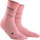 CEP Damen Reflective Mid Cut Socks, Größe IV in Pink