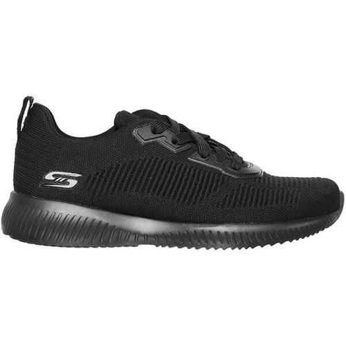 SKECHERS Damen Freizeitschuhe BOBS SQUAD - TOUGH TALK, Größe 36 in Schwarz