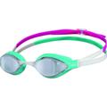 arena Unisex Wettkampf Schwimmbrille Airspeed Mirror, Größe - in Blau