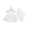 Puppenkleidung Brautkleid Sissi (35-45Cm) Mit Schleier In Weiß