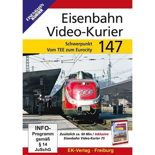 Eisenbahn Video-Kurier 147, DVD-Video (DVD)