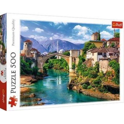 Alte Brücke In Mostar (Puzzle)