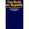 Das Recht Der Republik, Taschenbuch