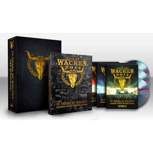 25 Years Of Wacken-Snapshots, Scraps, Thoughts & Sounds (BluRay) - Various. (Blu-ray Disc)