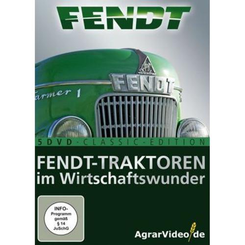 Fendt-Traktoren Im Wirtschaftswunder,5 Dvds (DVD)
