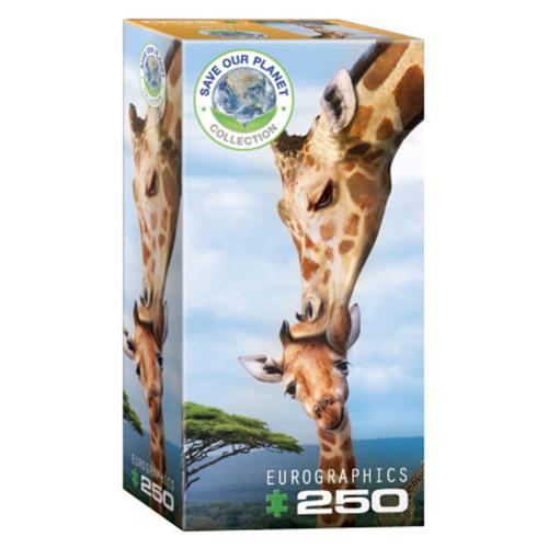 Giraffenmutterkuss (Puzzle)