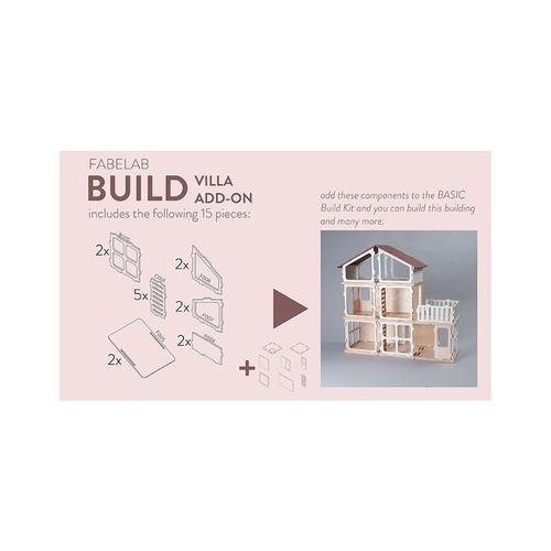 Puppenhaus-Bauset Villa Aus Holz