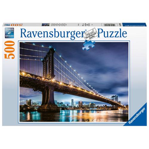 Ravensburger Puzzle 16589 - New York - die Stadt, die niemals schläft - 500 Teile Puzzle für Erwachsene und Kinder ab 12