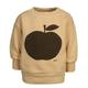 Bobo Choses - Sweatshirt Baby - Äpfel In Honey Yellow, Gr.68