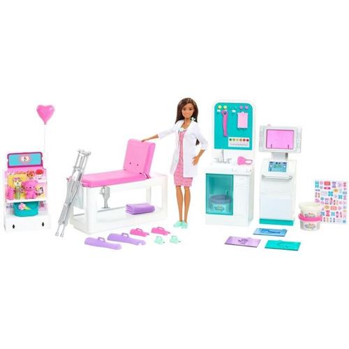"Barbie ""Gute Besserung"" Krankenstation Spielset Mit Puppe"