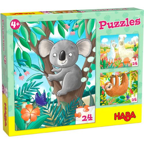 Puzzles Koala, Faultier & Co. (Kinderpuzzle)