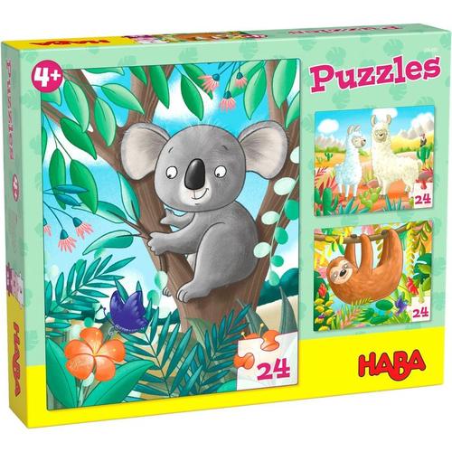 Haba - Puzzles Koala, Faultier & Co. (Kinderpuzzle)