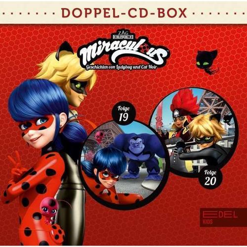 Miraculous-Hörspiel-Doppel-Box, 2 Audio-CD - Miraculous (Hörbuch)