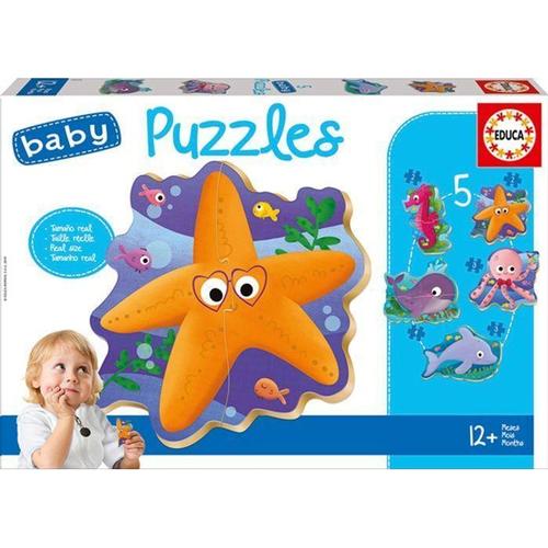 Baby Puzzles Sea Animals (Kinderpuzzle)