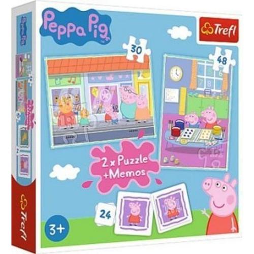 2in1 Puzzles + Memo - Peppa Pig (Puzzle)