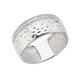 Zeeme Silber Ring 925/- Sterling Silber Zirkonia Weiß Glänzend (Größe: 021 (66,1))