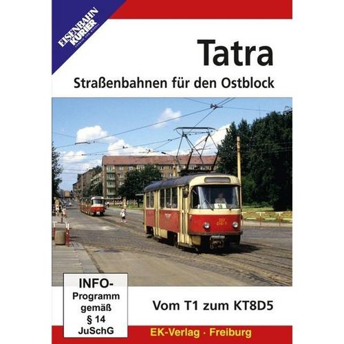 Eisenbahn-Kurier - Tatra - Straßenbahnen Für Den Ostblock,1 Dvd-Video (DVD)