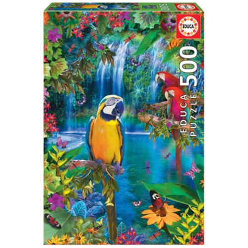Bird Tropical Land (Puzzle)