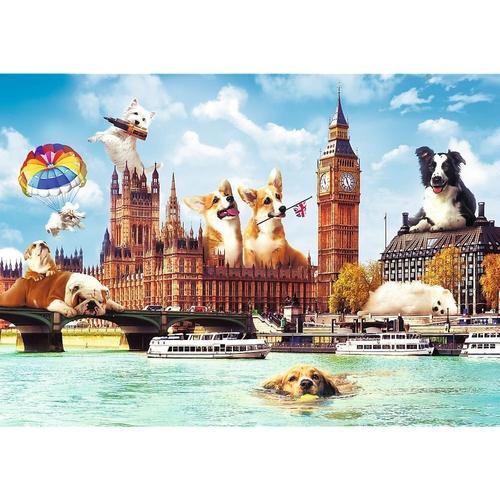 Hunde in London (Puzzle)
