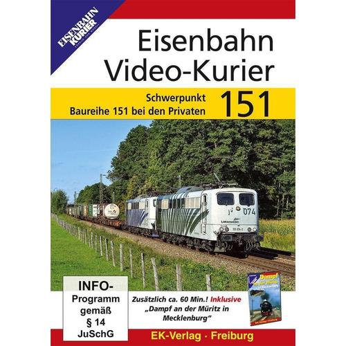 Eisenbahn Video-Kurier 151, Dvd-Video (DVD)