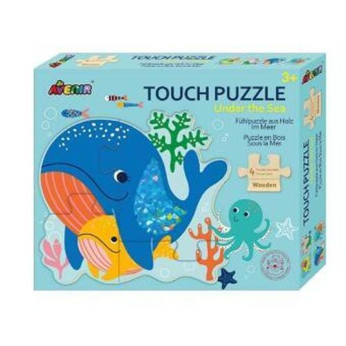 Fühlpuzzle Unterwasserwelt 4x4 Teile (Puzzle)