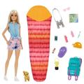 Barbie ''It Takes Two! Camping'' Spielset Mit Malibu Puppe, Hündchen Und Acces