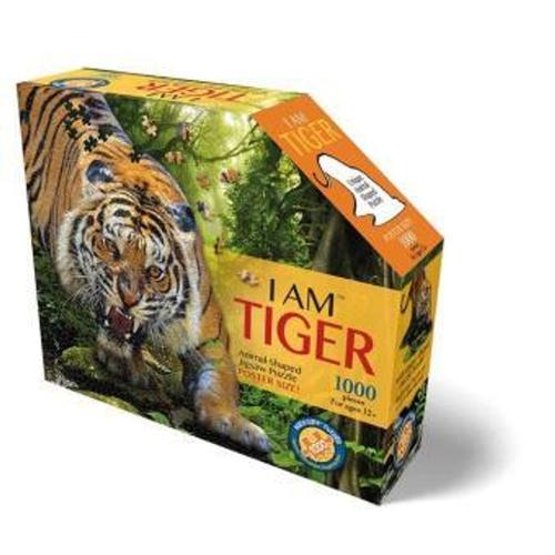 Konturpuzzle Tiger 1000 Teile (Puzzle)
