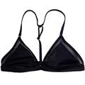 Pink Victoria's Secret Swim | 5/$25 Nwot Pink Victoria’s Secret Black Mesh Triangle Bikini Top Size Medium | Color: Black | Size: M