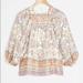 Anthropologie Tops | Anthropologie Silk Blouse | Color: Pink/White | Size: S
