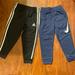 Nike Bottoms | Boys Nike Pair Of Navy Pants (Sz 4t) & Boys Adidas Pair Of Black Pants (Sz 4) | Color: Black/Blue | Size: 4b