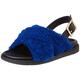 Pollini, Slipper sandals Damen, Blu elettrico, 38 EU