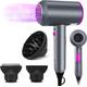 Professional Hair Dryer 2000W Fast Drying Ionic Hairdryer with Diffuser Hairdryer with 2 Speeds, 3 Heating and Cool Button for Women Man Home Travel Salon Hair Styling