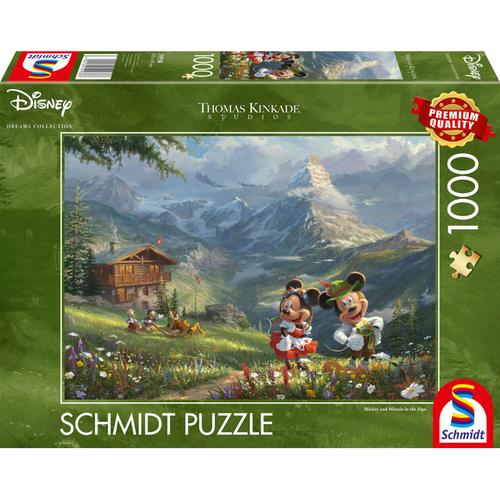 Disney, Mickey & Minnie in den Alpen (Puzzle)