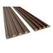 Porpora 94.5" L x 5.75" W Shiplap Wood Wall Paneling, 3D Wall Paneling for Interior Wall Décor Wood in Brown | 94 H x 5.75 W x 0.8 D in | Wayfair