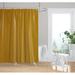 Wade Logan® Adelanto Geometric Single Shower Curtain Polyester in Brown | 72 H x 70 W in | Wayfair EC92C80BB2F143FFAC2AF27397803D13