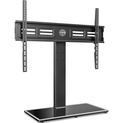 Fitueyes - tv Standfuss 50-85 Zoll bis zu 50kg Universal tv Tischstnder Schwenkbar Hhenverstellbar Image