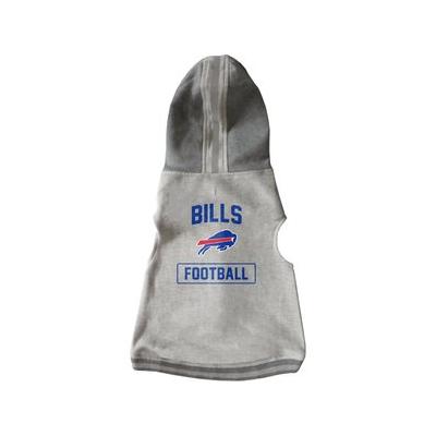 Littlearth NFL Dog & Cat Hooded Crewneck Sweater, Buffalo Bills, Medium