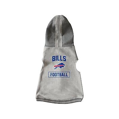 Littlearth NFL Dog & Cat Hooded Crewneck Sweater, Buffalo Bills, Medium