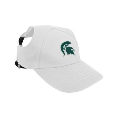 Littlearth NCAA Dog & Cat Baseball Hat, Michigan State Spartans, X-Small