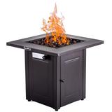 28in Propane Firepit Fireplace Dinning Tables