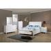 Adeline Coastal White 5-piece Storage Bedroom Set