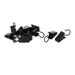 Drapery Curtain Picture Spring Loaded Sawtooth Hanging Hooks Clips Black 10pcs