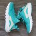 Nike Shoes | Nike Air Huarache Women Athletic Sneakers (Aqua/Teal) | Color: Blue/Green | Size: 7.5