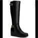 Giani Bernini Shoes | Giani Bernini Black Wedge Boots | 7.5 New With Tags | Color: Black | Size: 7.5
