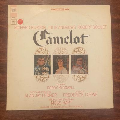 Columbia Media | Camelot Original Broadway Cast Recording (Os2031) Vintage Vinyl Record Columbia | Color: Red | Size: Os