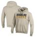 Men's Champion Heathered Oatmeal Grambling Tigers Eco Powerblend Pullover Hoodie