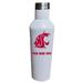 White Washington State Cougars 17oz. Personalized Infinity Stainless Steel Water Bottle