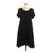 Old Navy Casual Dress - A-Line: Black Solid Dresses - Women's Size Medium